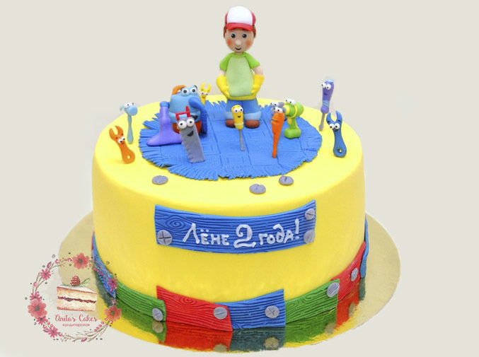 Торт Умелец Менни 