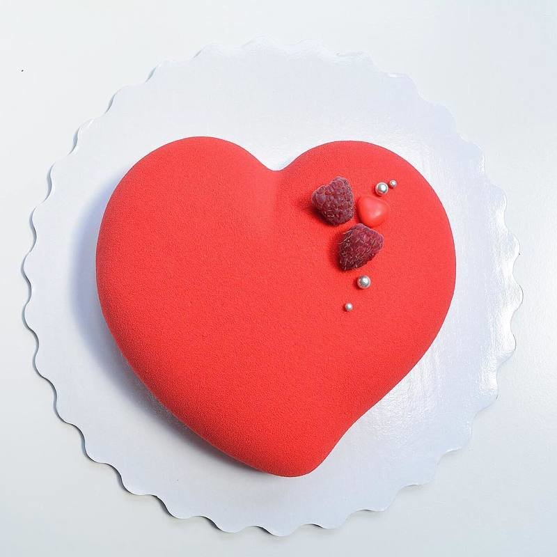 Мини-торт на День Валентина 4