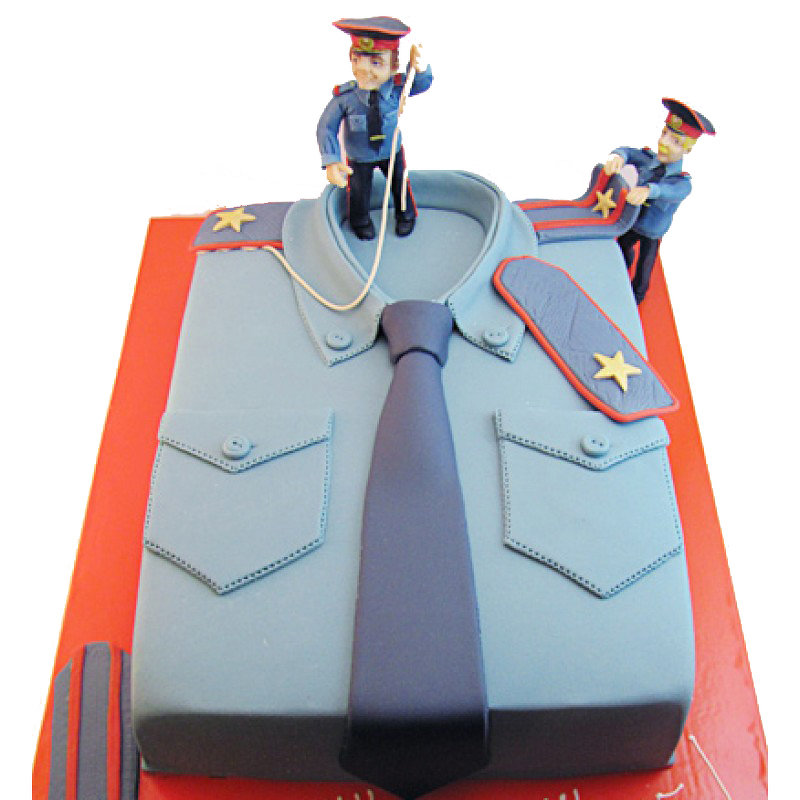 Торт "Полицейская форма 2"