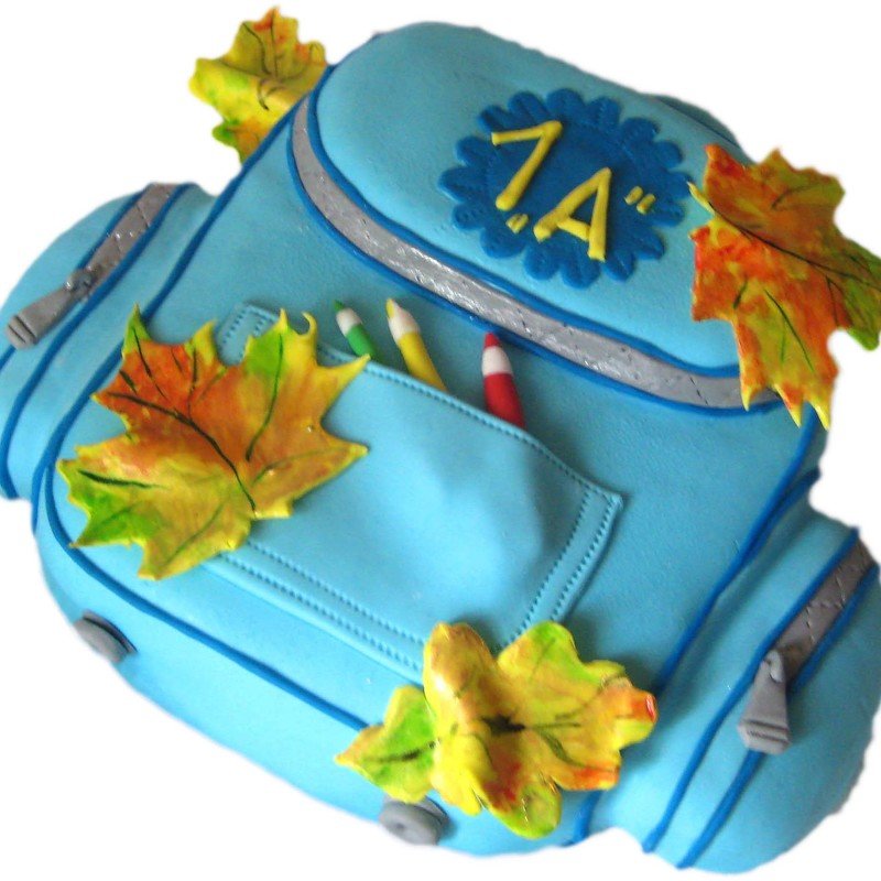 Торт "Школьный рюкзак"