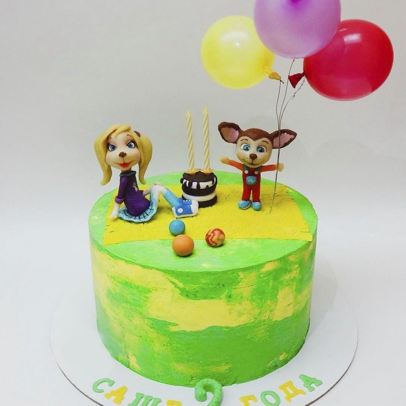 Торт Барбоскины 2