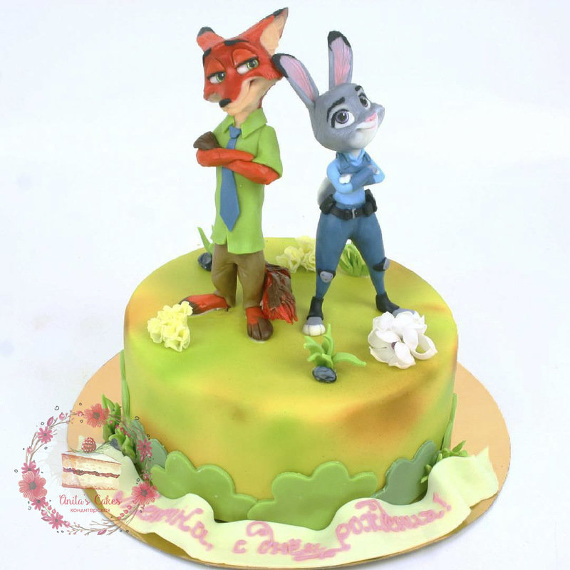 Торт Зверополис 8