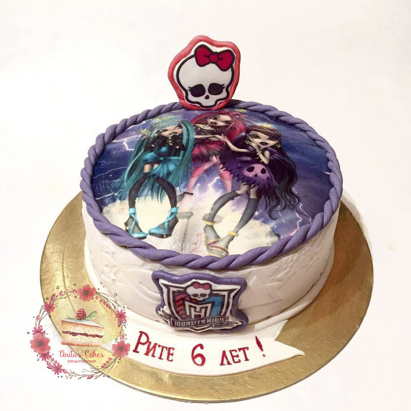Торт Школа Монстров 15